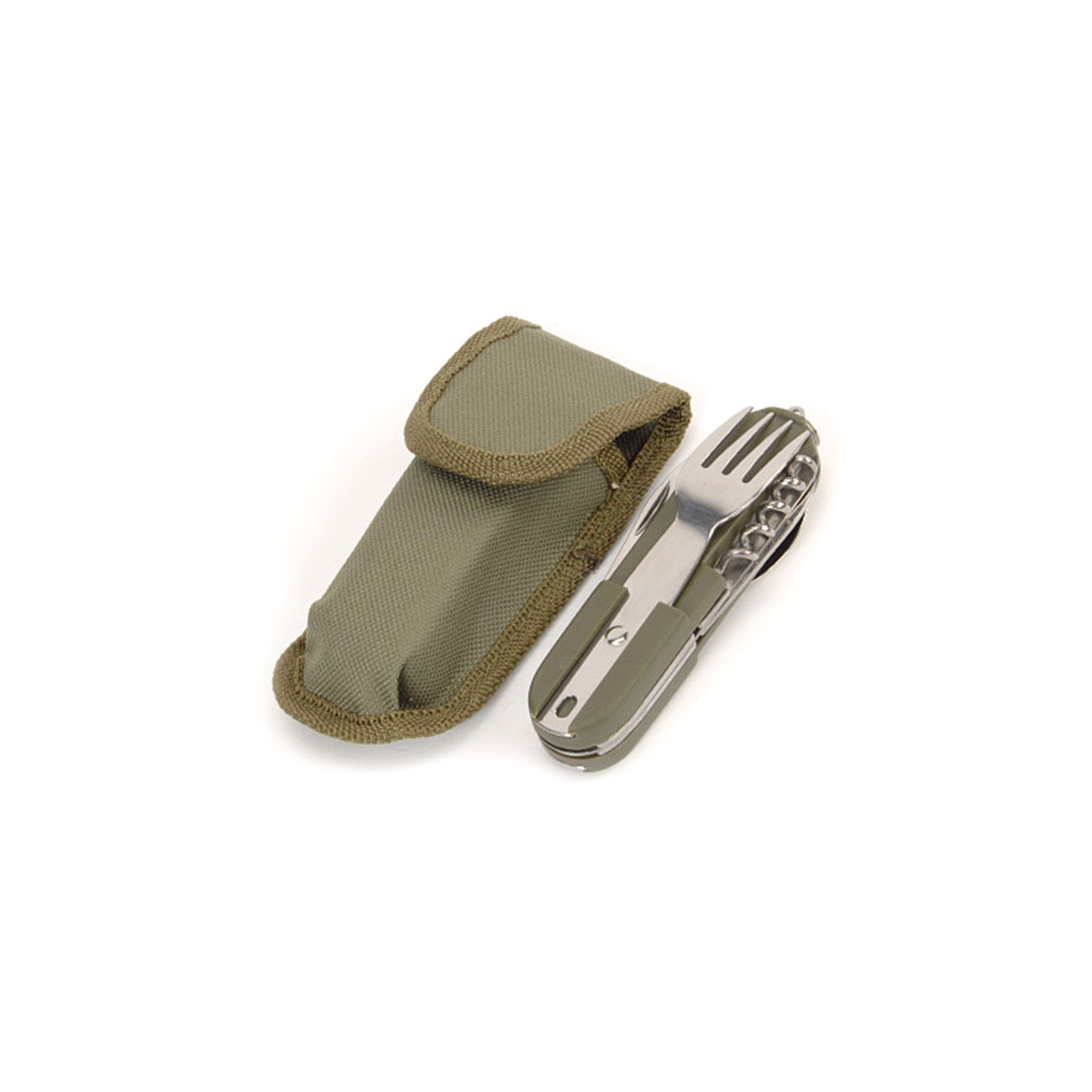 MFH Taschenmesser mit Essbesteck und Werkzeug