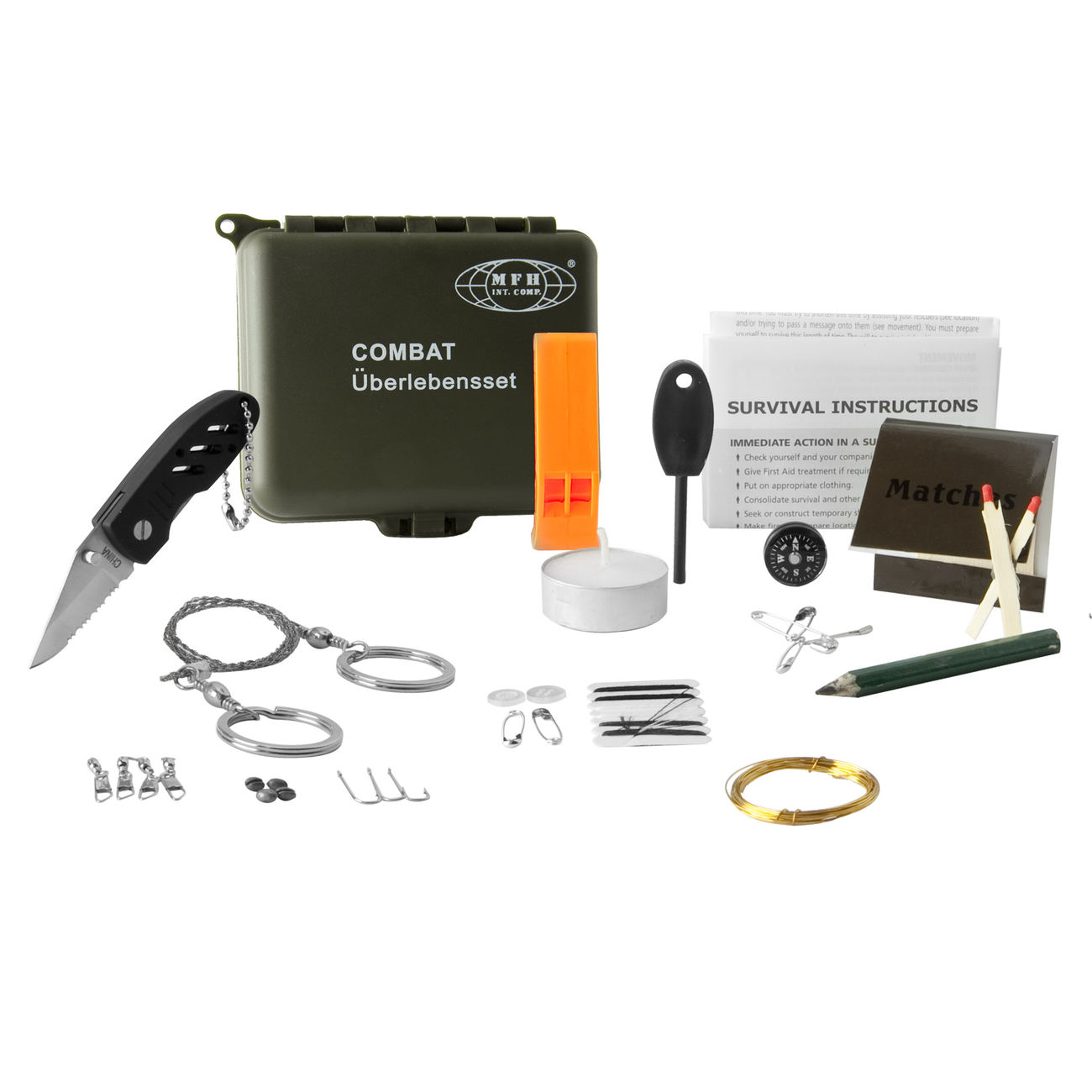 MFH Überlebensset Survivalkit Combat