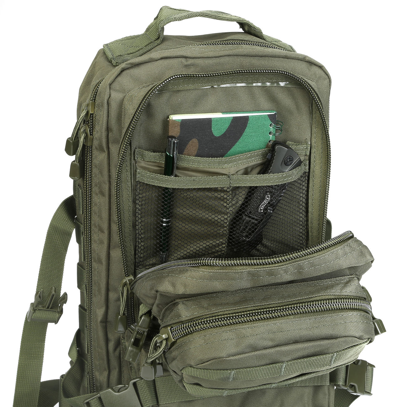 Mil-Tec Rucksack Assault Pack ca. 20 Liter oliv Bild 7