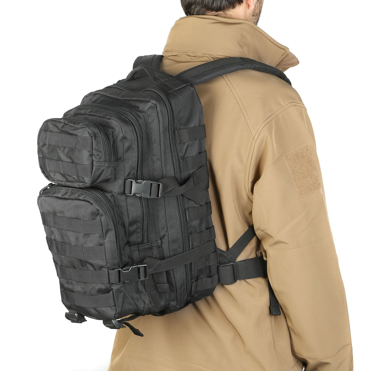 Mil-Tec Rucksack Assault Pack I 20 Liter schwarz Bild 10