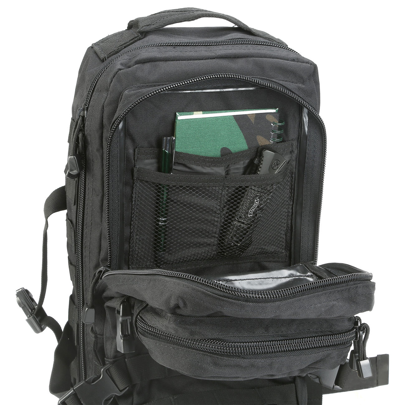 Mil-Tec Rucksack Assault Pack I 20 Liter schwarz Bild 7