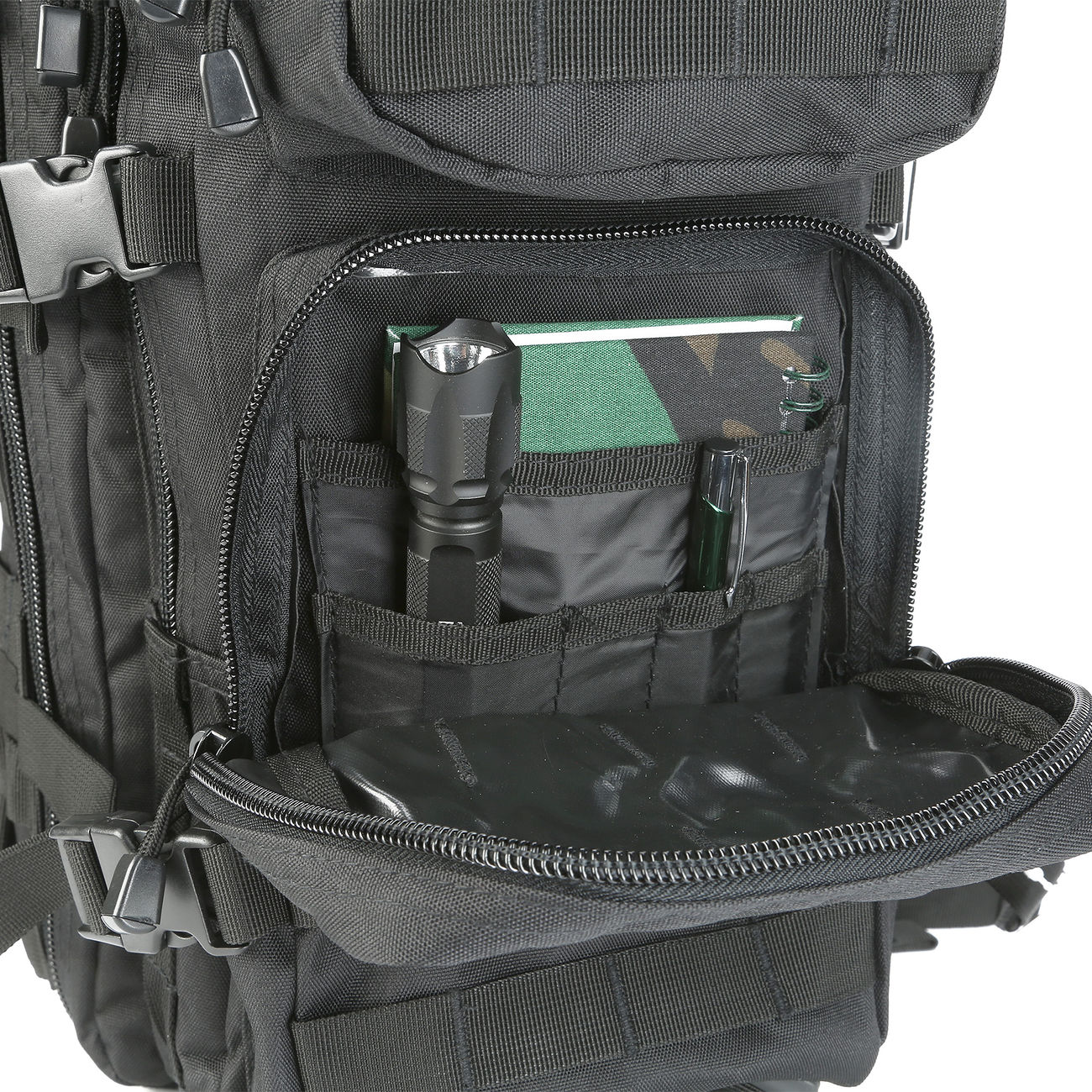 Mil-Tec Rucksack Assault Pack I 20 Liter schwarz Bild 8