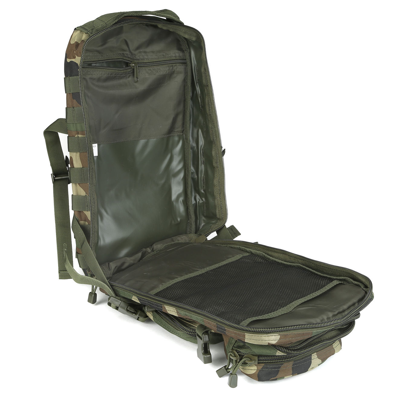 Mil-Tec Rucksack US Assault Pack I 20 Liter woodland Bild 11