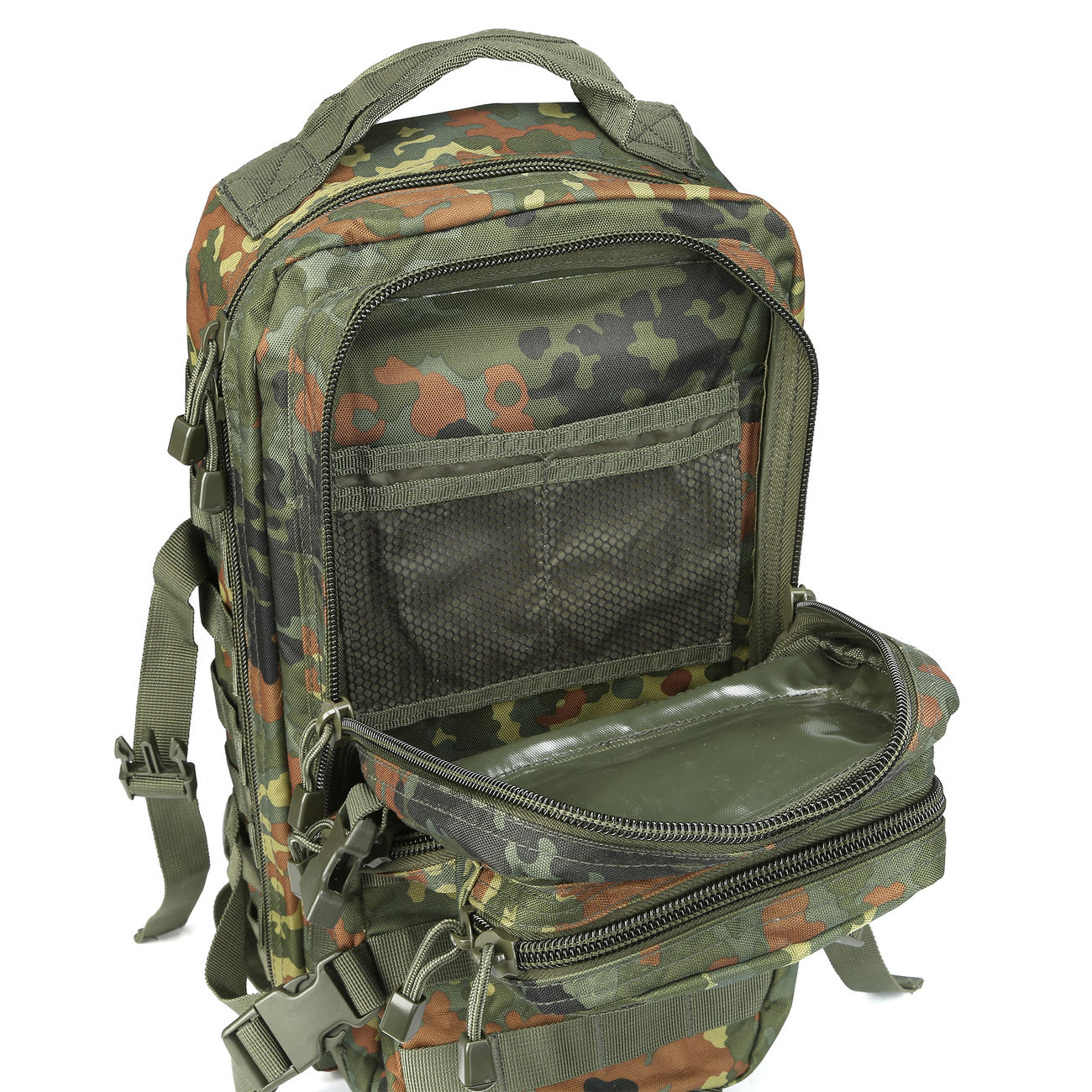 Mil-Tec Rucksack US Assault Pack I 20 Liter flecktarn Bild 6