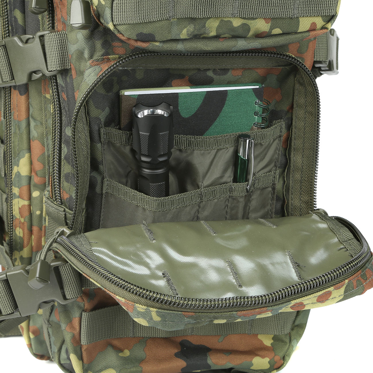 Mil-Tec Rucksack US Assault Pack I 20 Liter flecktarn Bild 1