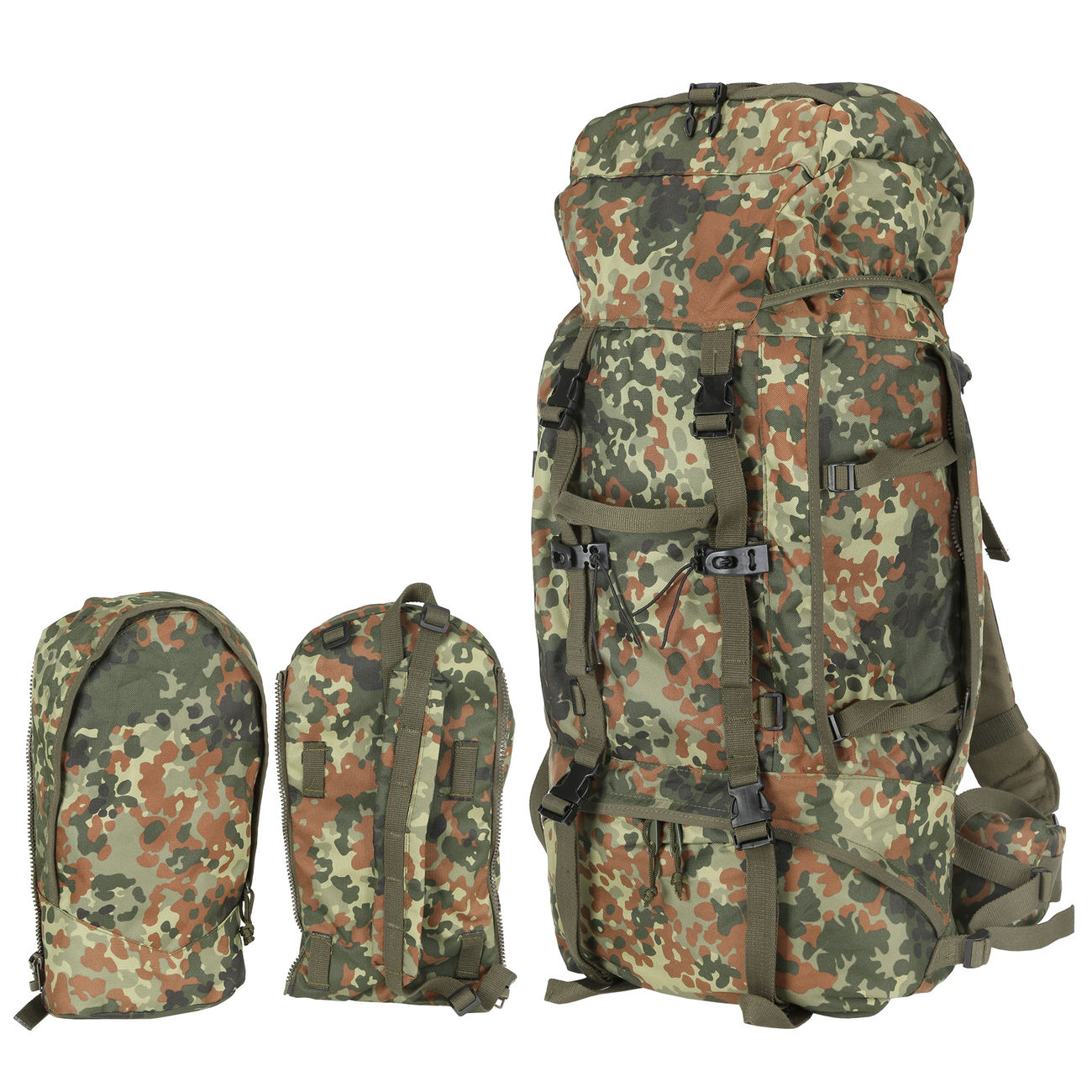 MFH Rucksack Alpin 110, flecktarn Bild 1