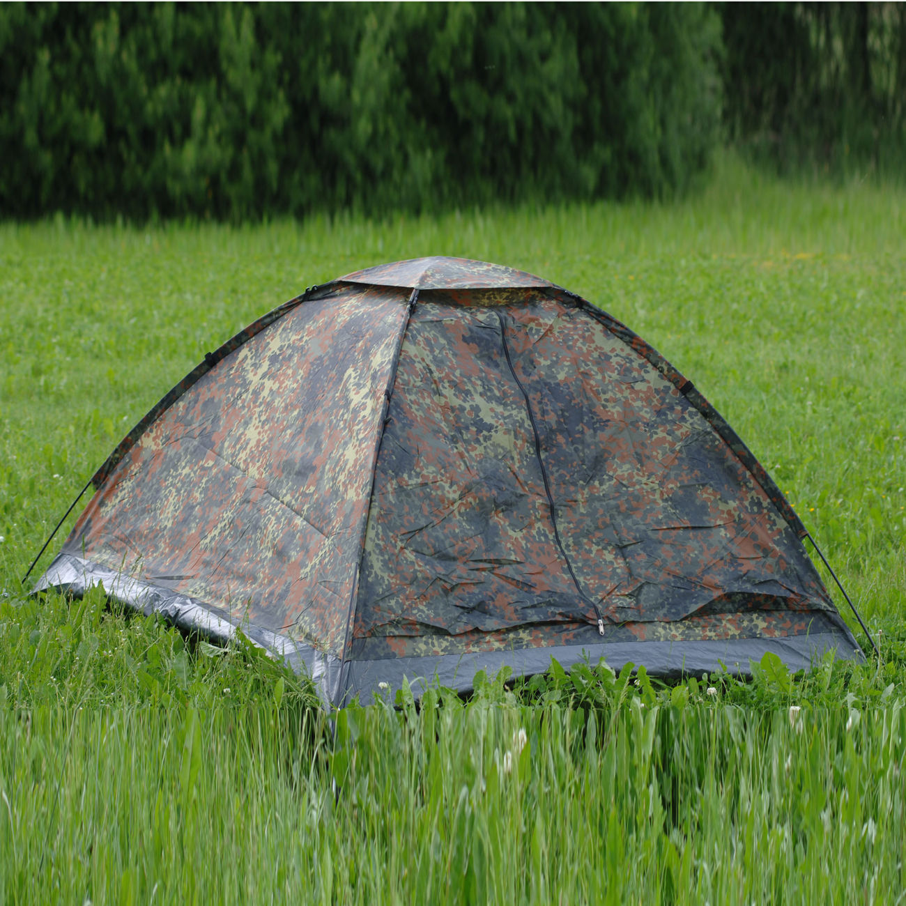 Mil-Tec Zelt fr 2 Personen Iglu Standard flecktarn Bild 2