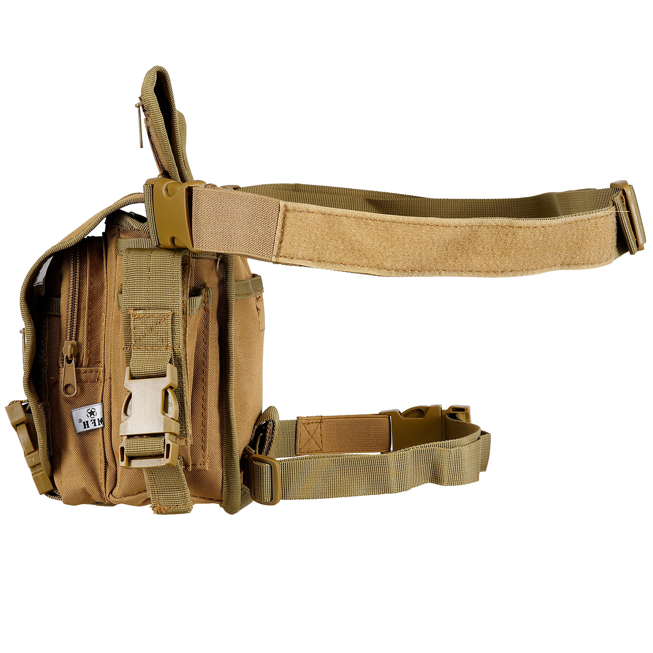 MFH Multifunktionstasche Bein und Grtelholster taktische Universal Tasche mit vielen Fchern coyote Bild 4
