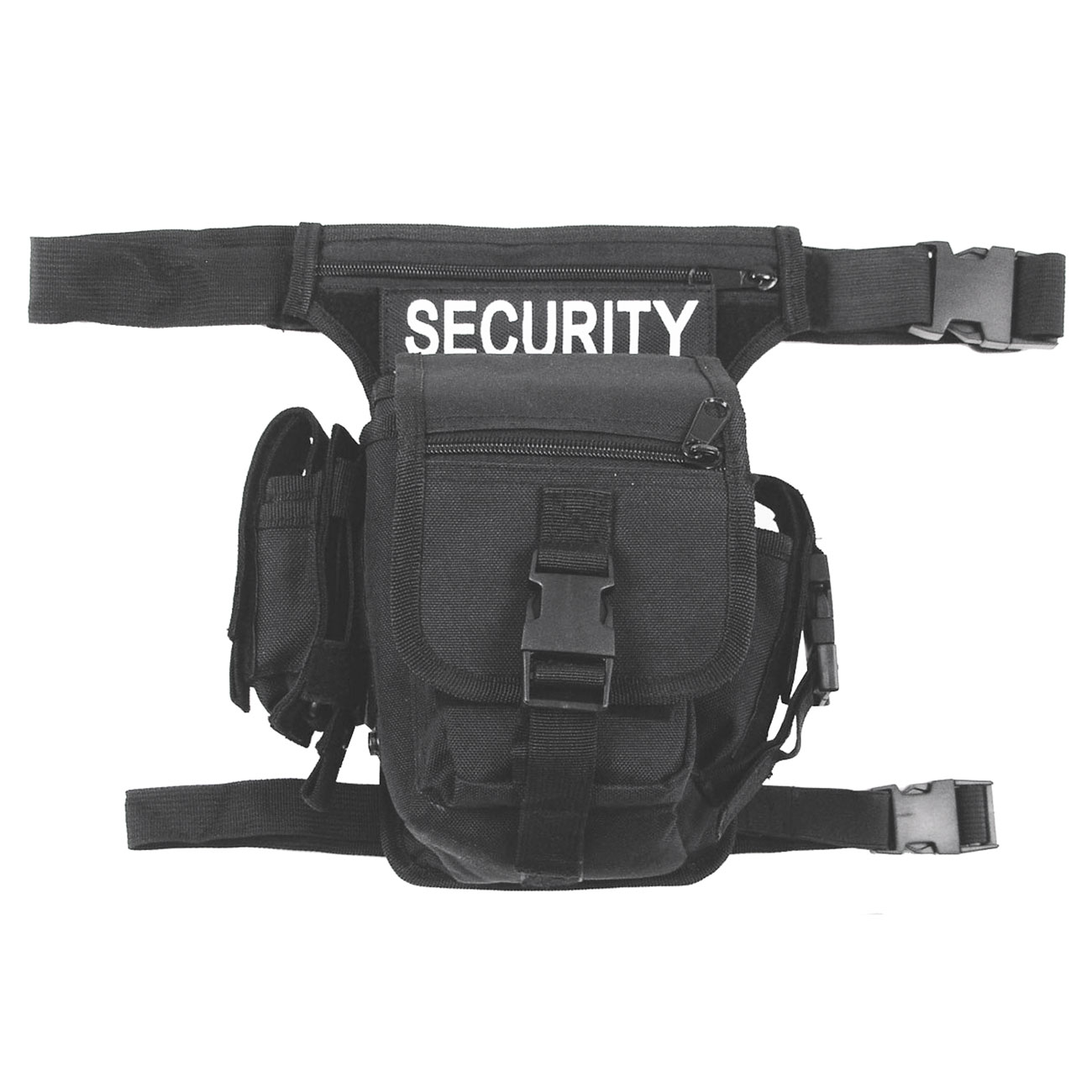 MFH Hip Bag  Security schwarz Bein- Grtelbefestigung