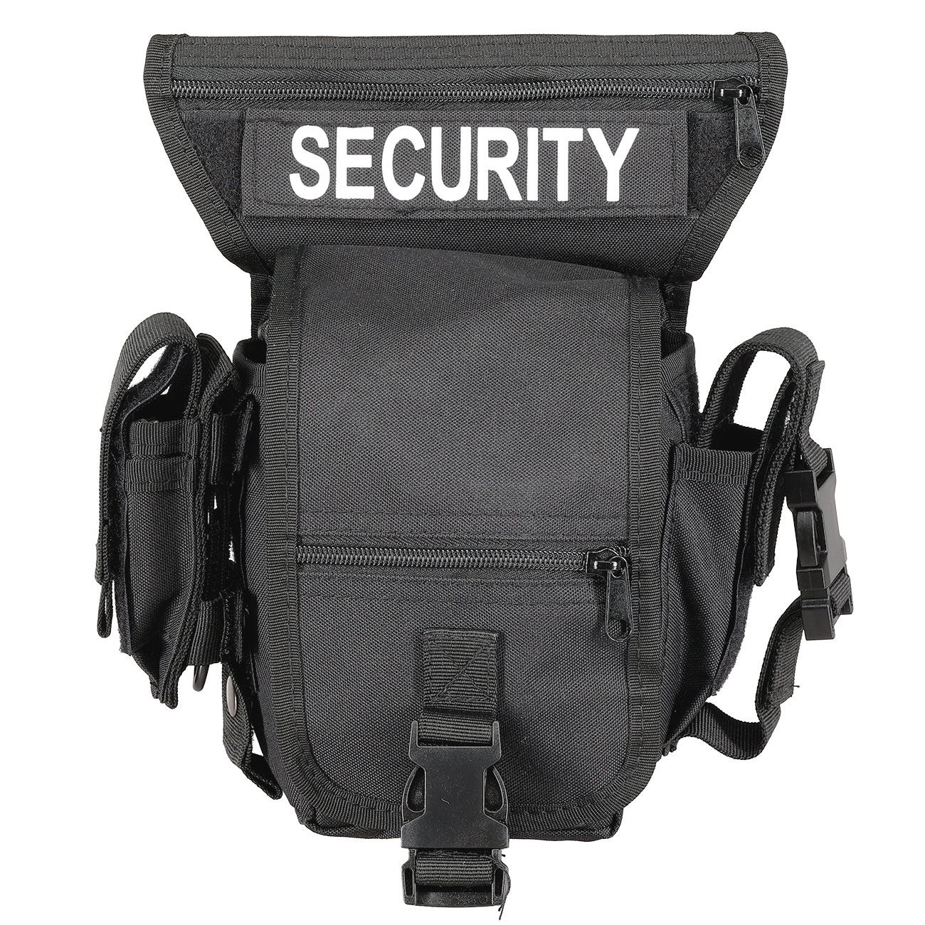 MFH Multifunktionstasche Security Bein und Grtelholster taktische Universal Tasche mit vielen Fchern schwarz Bild 1