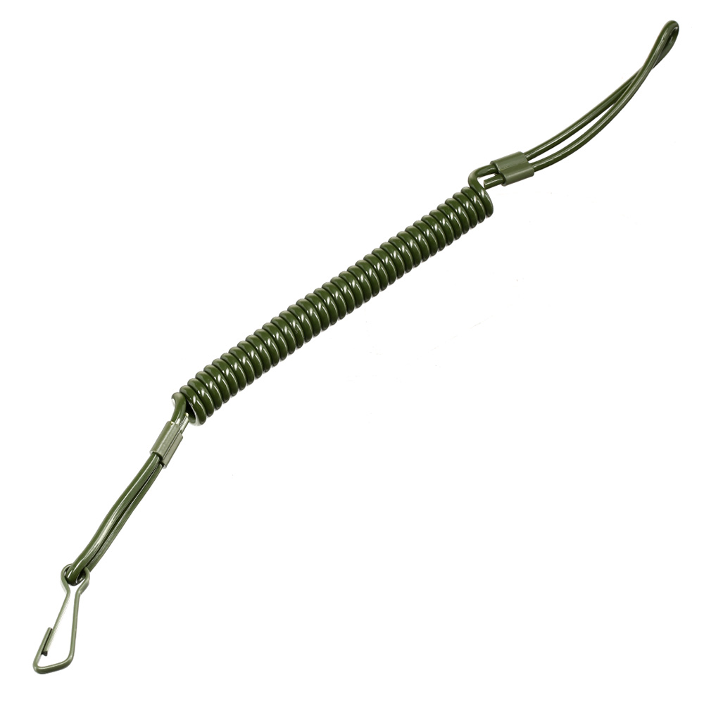 Mil-Tec 1-Punkt Fangriemen/Spiralkabel oliv