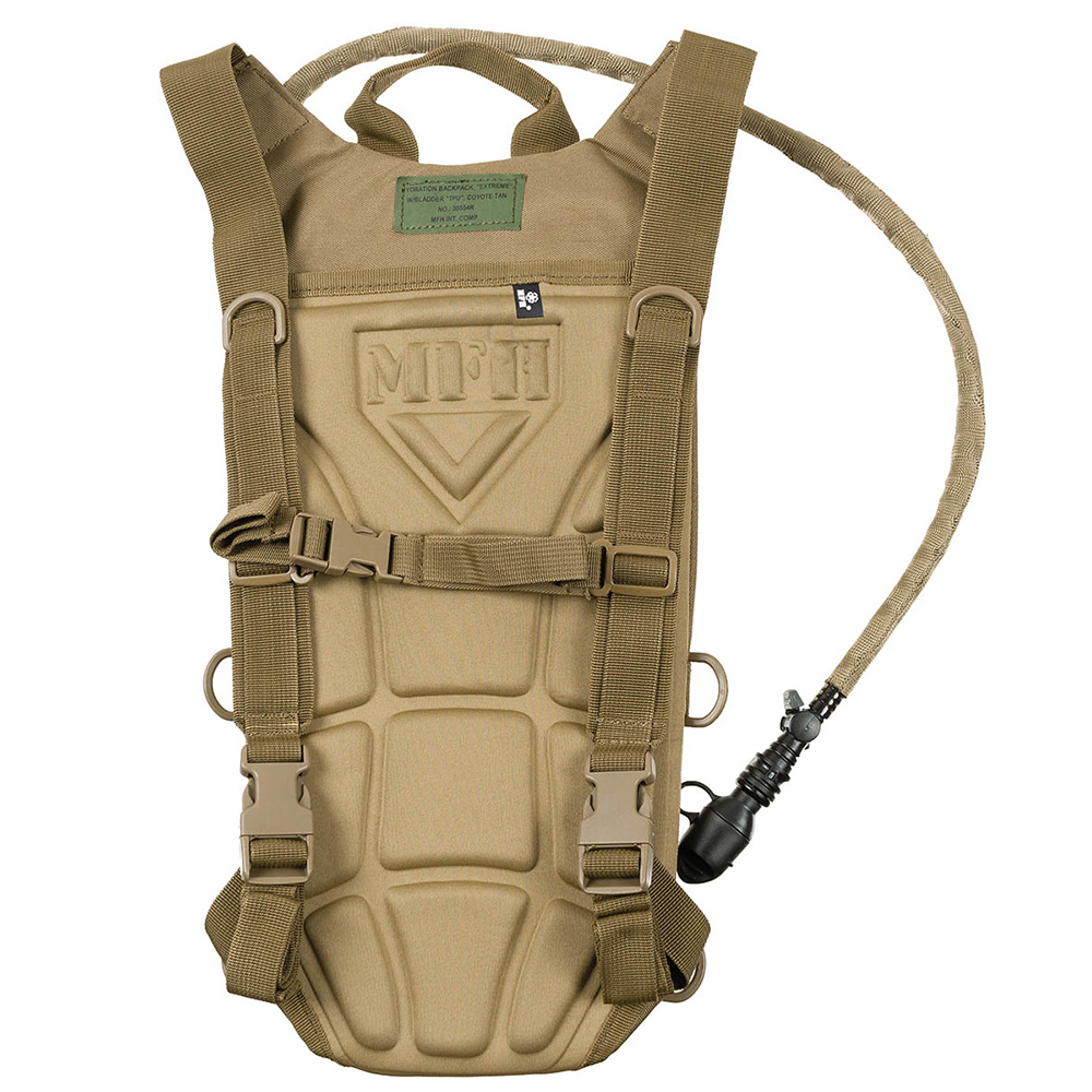 MFH Trinkrucksack Extreme mit TPU-Trinkbeutel 2,5 Liter, coyote Bild 1