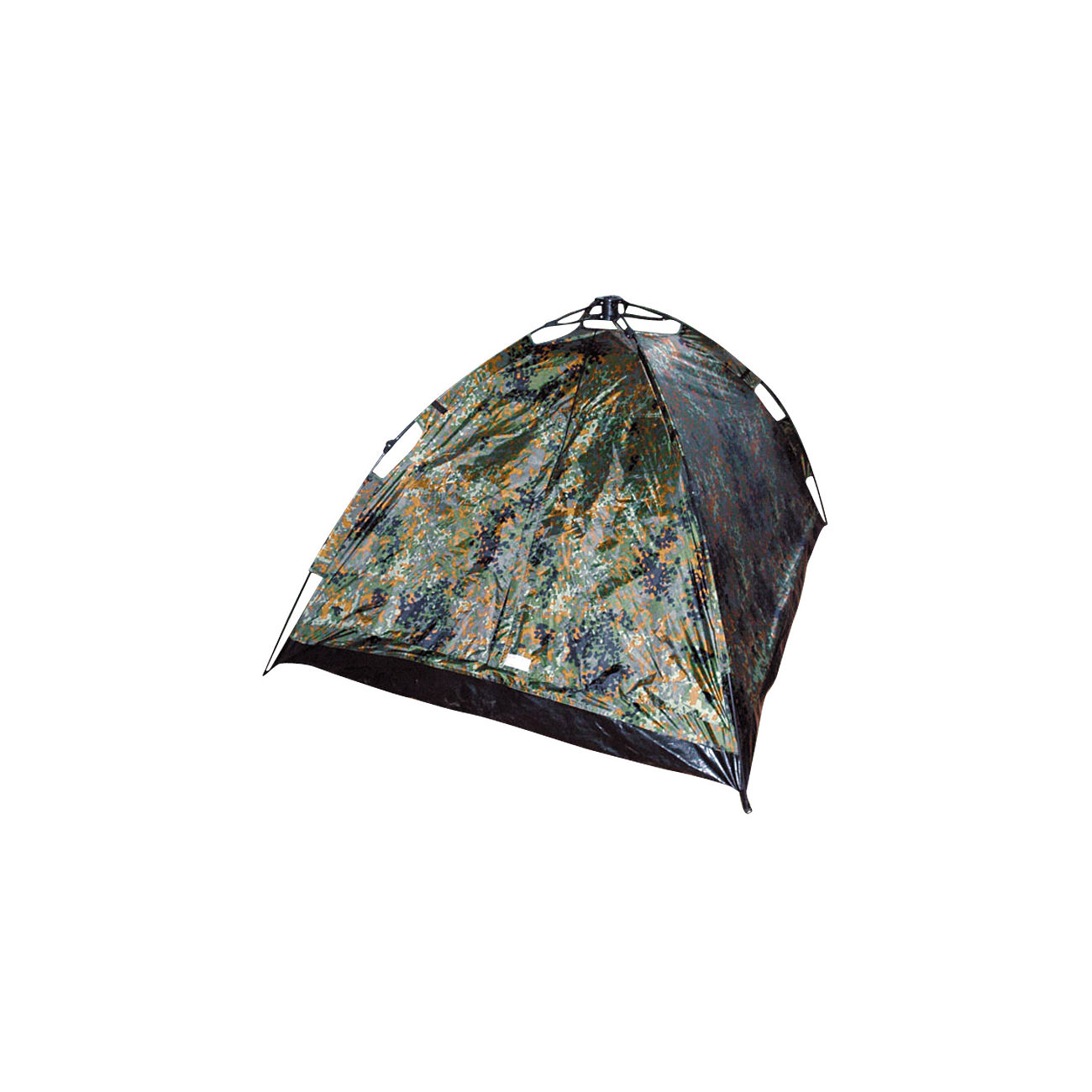 2-Mann Schnellaufbau-Zelt EasyTec flecktarn