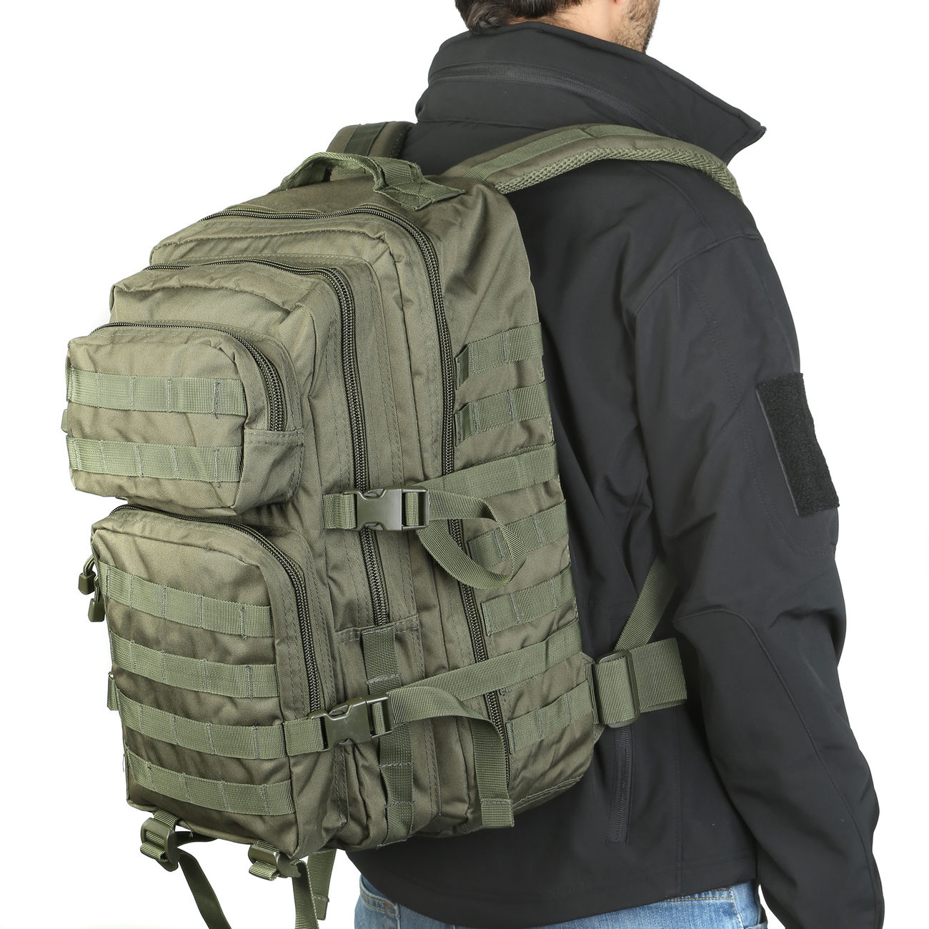 Mil-Tec NEU Mil-Tec Rucksack US Assault Pack II vegetato für Camping Outdoor Survival 
