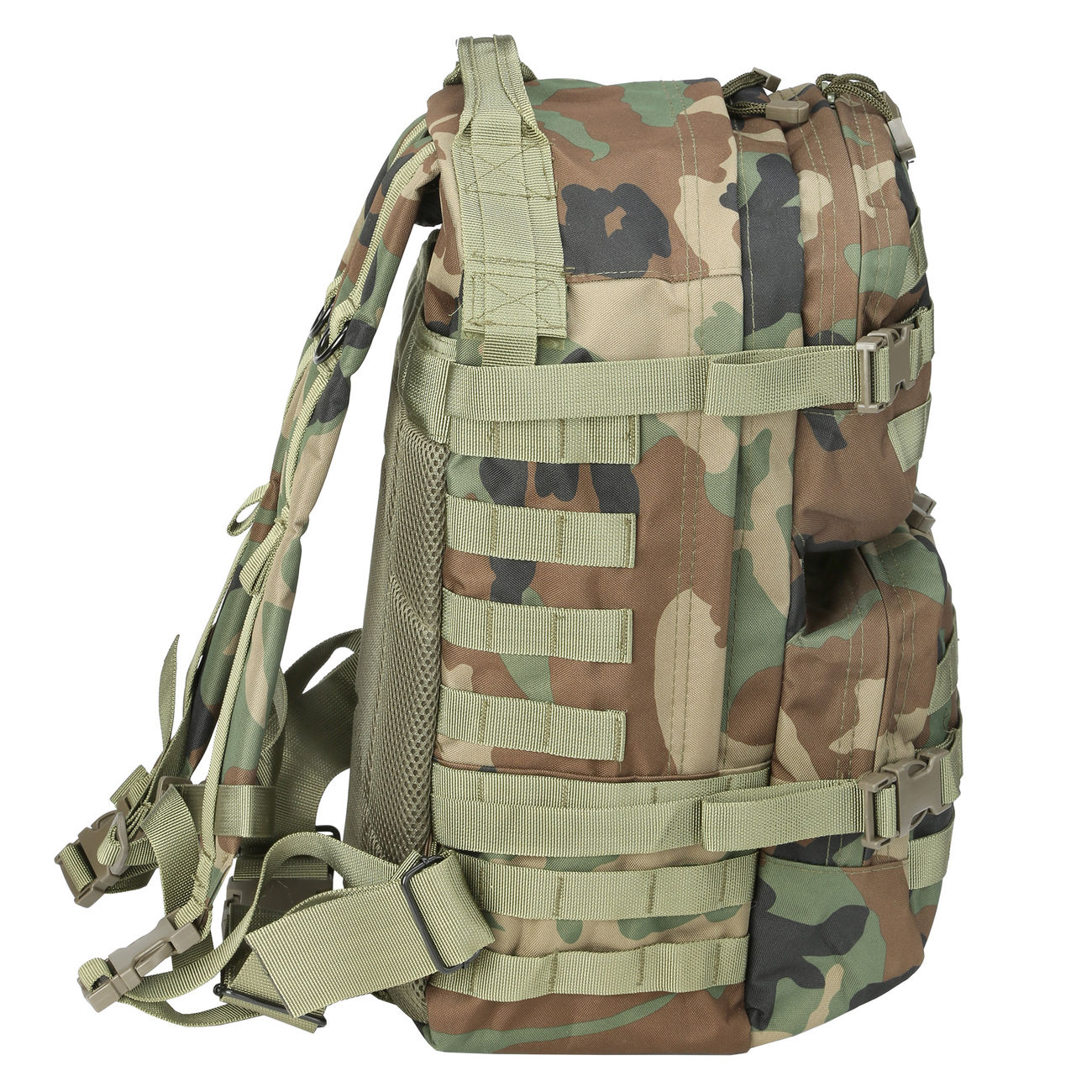 Rucksack US Assault II woodland Bild 1