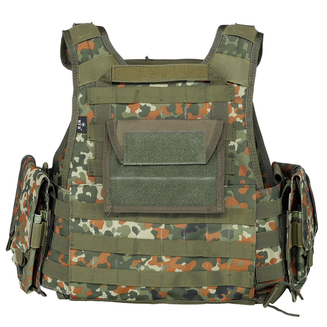 MFH Brusttasche mit Klett und Molle-Befestigungssytem oliv Bild 5