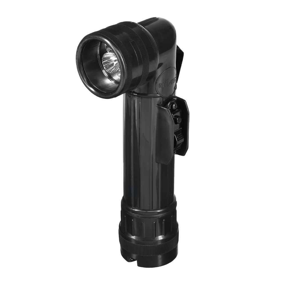 Winkellampe LED  gro schwarz