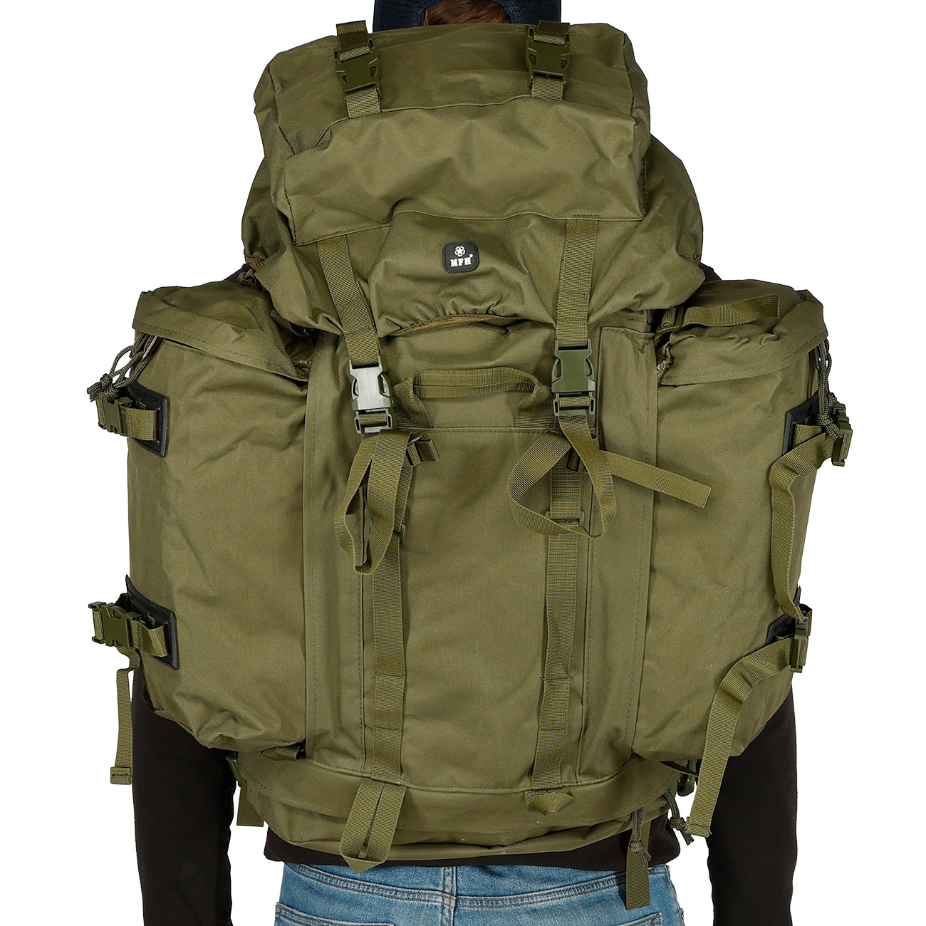 BW Rucksack Mountain oliv Bild 10