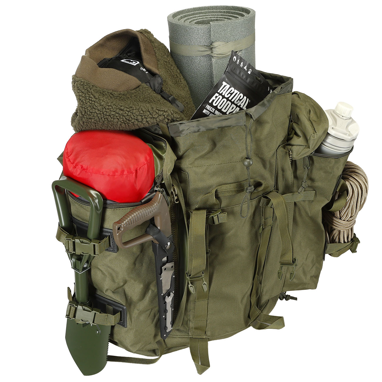 BW Rucksack Mountain oliv Bild 11