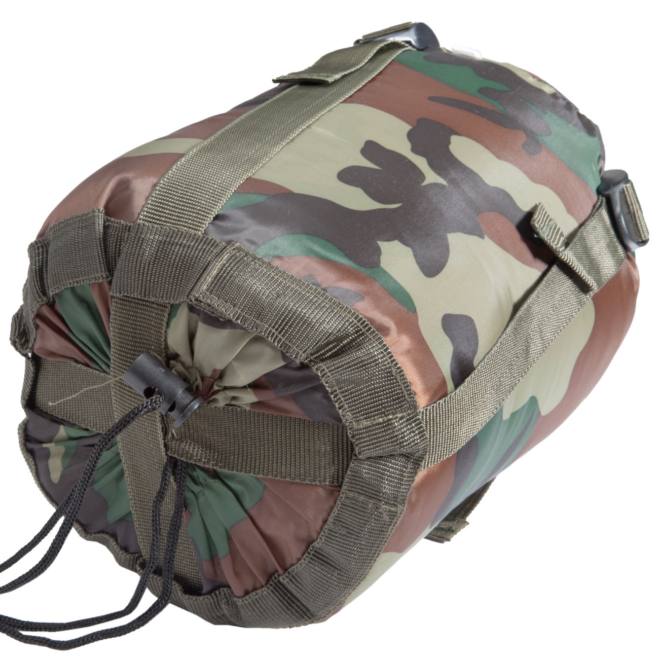 CI Schlafsack Ultra Lite Ranger woodland mit extrem kleinem Packma Bild 4