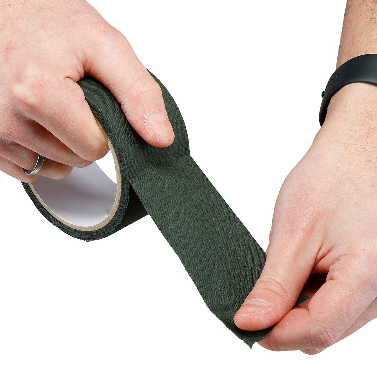 MFH Klebeband Gewebe  ca. 5cm x 10m oliv Bild 1