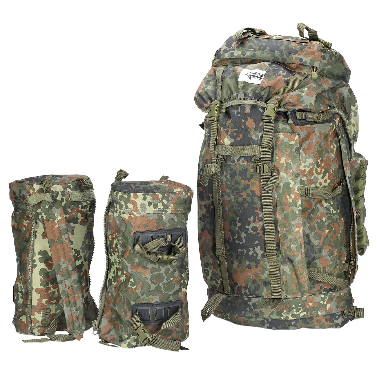 BW Mountain Rucksack flecktarn Bild 6