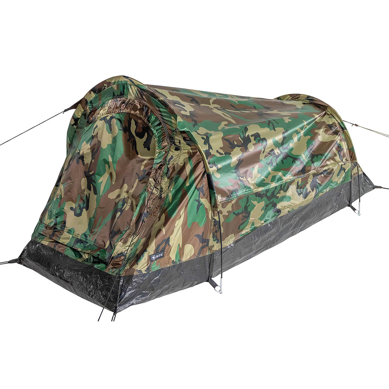 MFH 1-Personen-Tunnelzelt Schwarzenberg flecktarn Bild 1