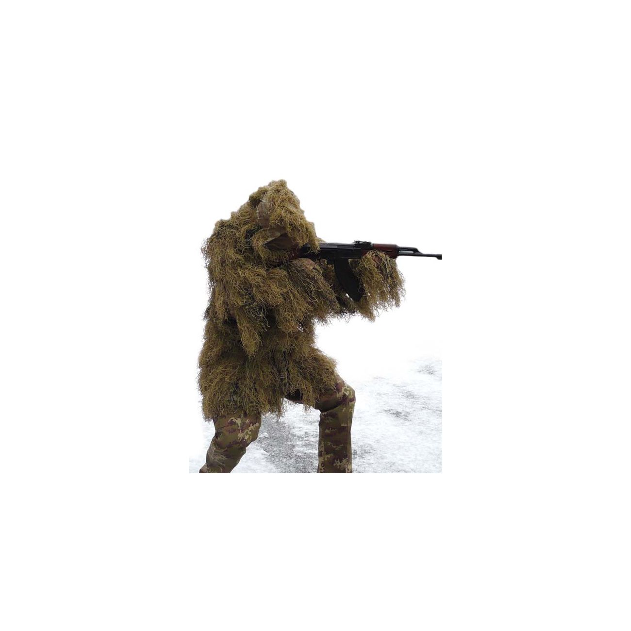 Ghillie Parka Anti-Fire desert