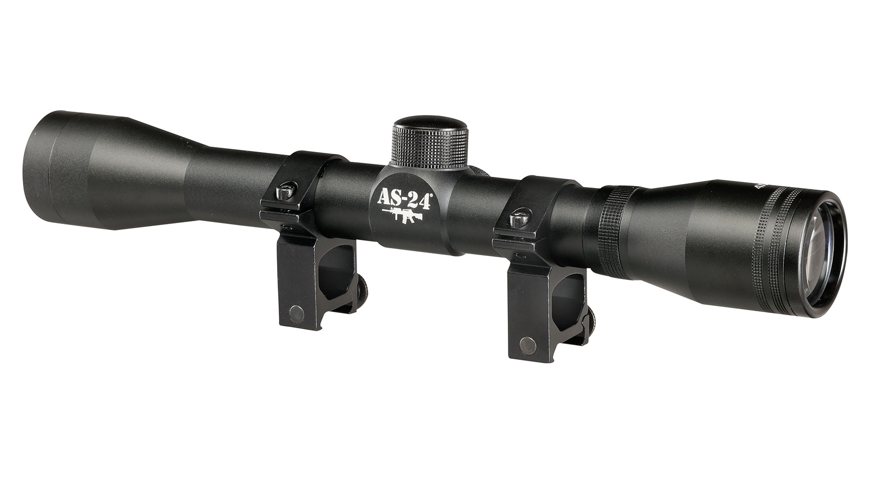 AS-24 Zielfernrohr 4x32 für 22 mm Schiene, inkl. Halteringe Bild 1