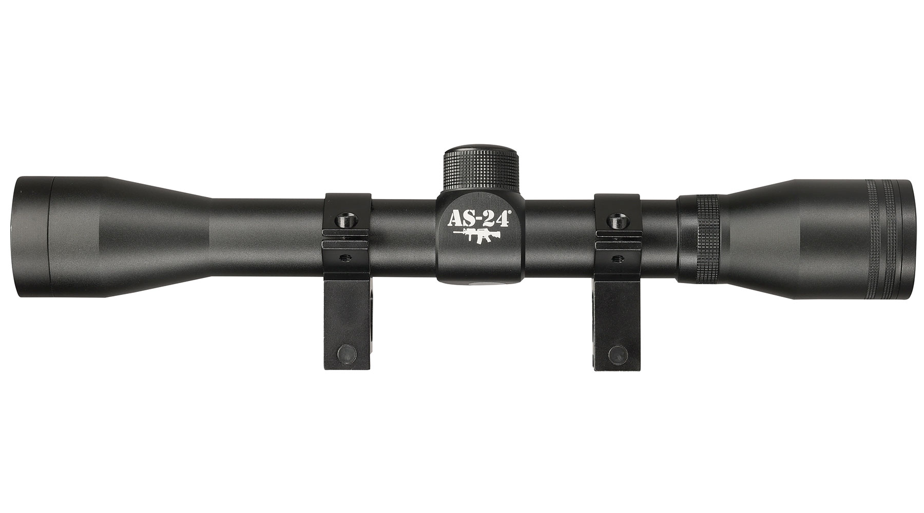 AS-24 Zielfernrohr 4x32 für 22 mm Schiene, inkl. Halteringe Bild 3