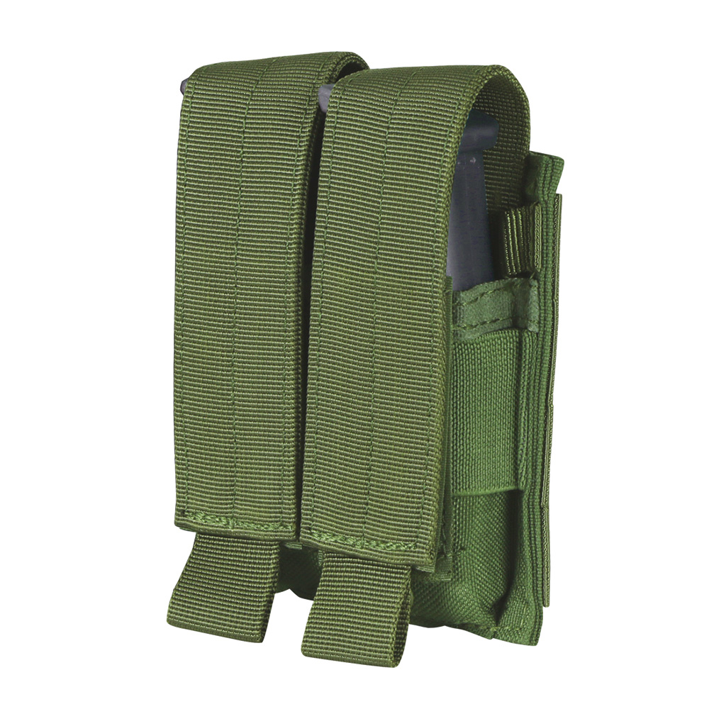 Condor Pistolenmagazintasche Double Pistol Mag Pouch fr 2 Magazine oliv