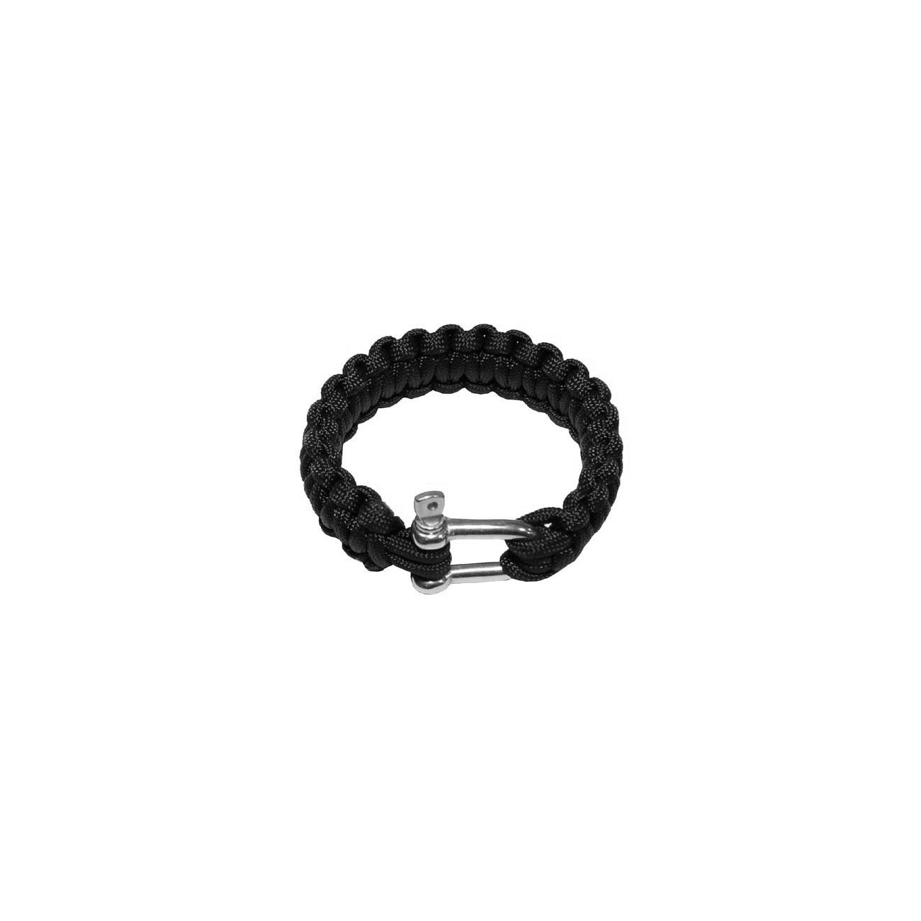 Armband mit Metallverschluss schwarz Gr. L = ca. 22cm
