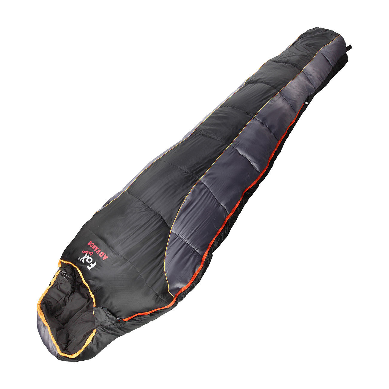 Fox Outdoor Mumienschlafsack Advance schwarz/grau Bild 1