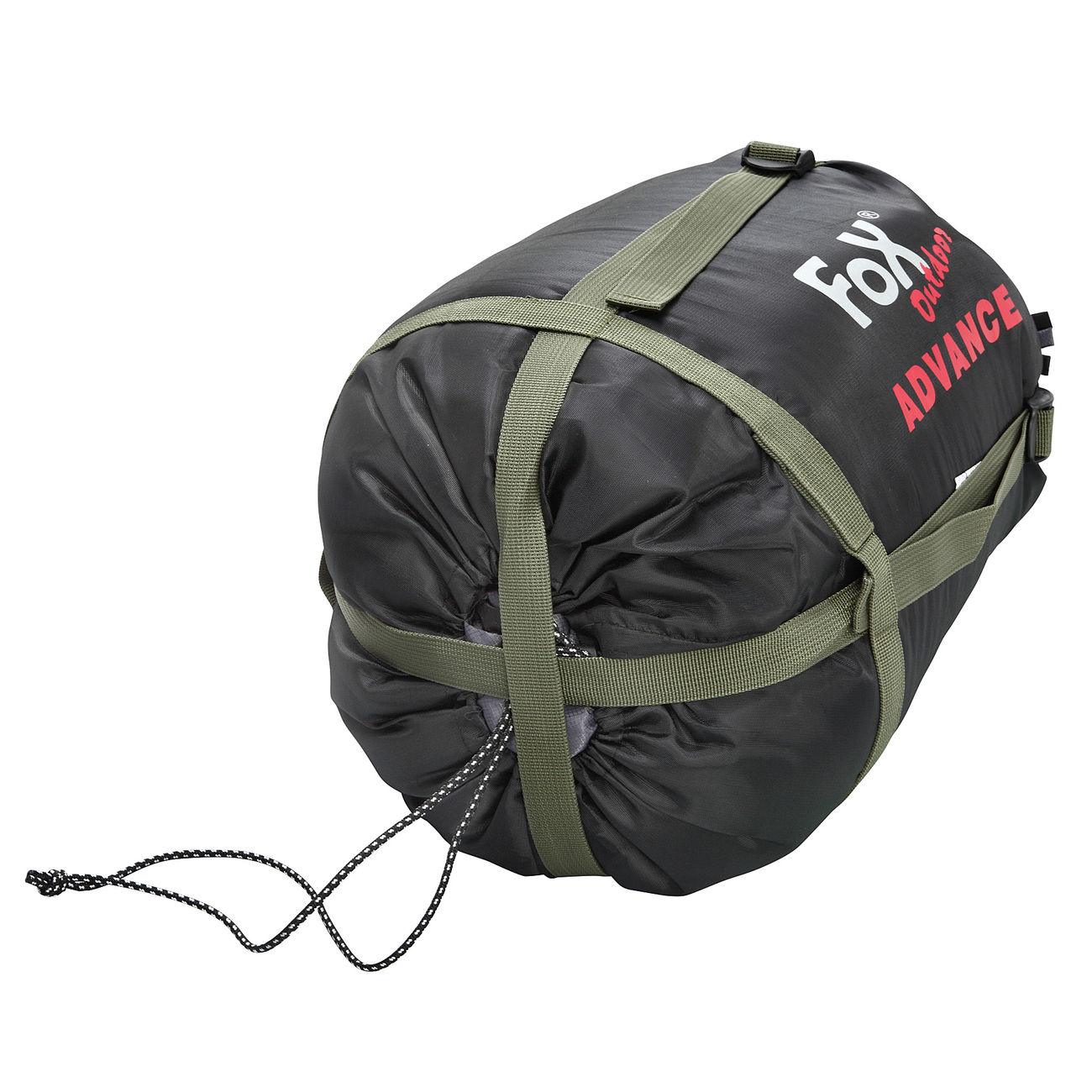 Fox Outdoor Mumienschlafsack Advance schwarz/grau Bild 1