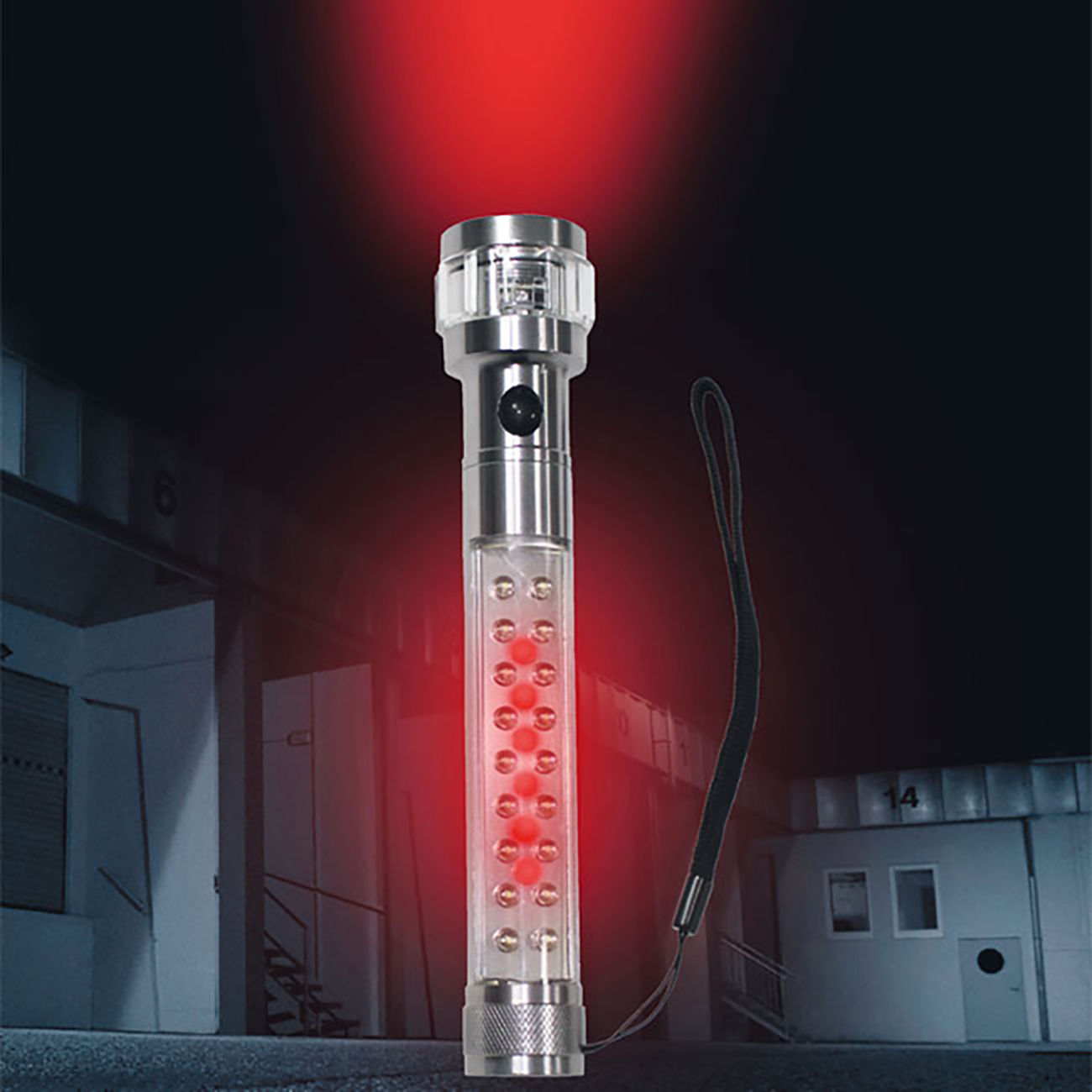 LED-Leuchte 1 Watt Magnet wasserdicht 3 Funktionen Taschenlampe Stablampe Lampe