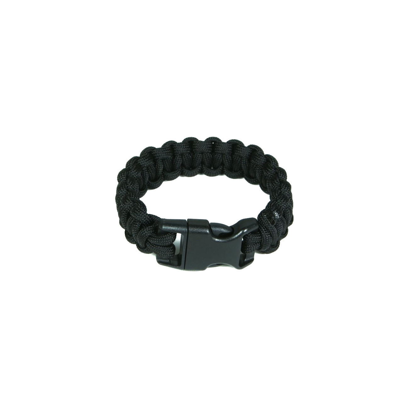 Mil-Spec Cords Cobra Paracord Bracelet schwarz
