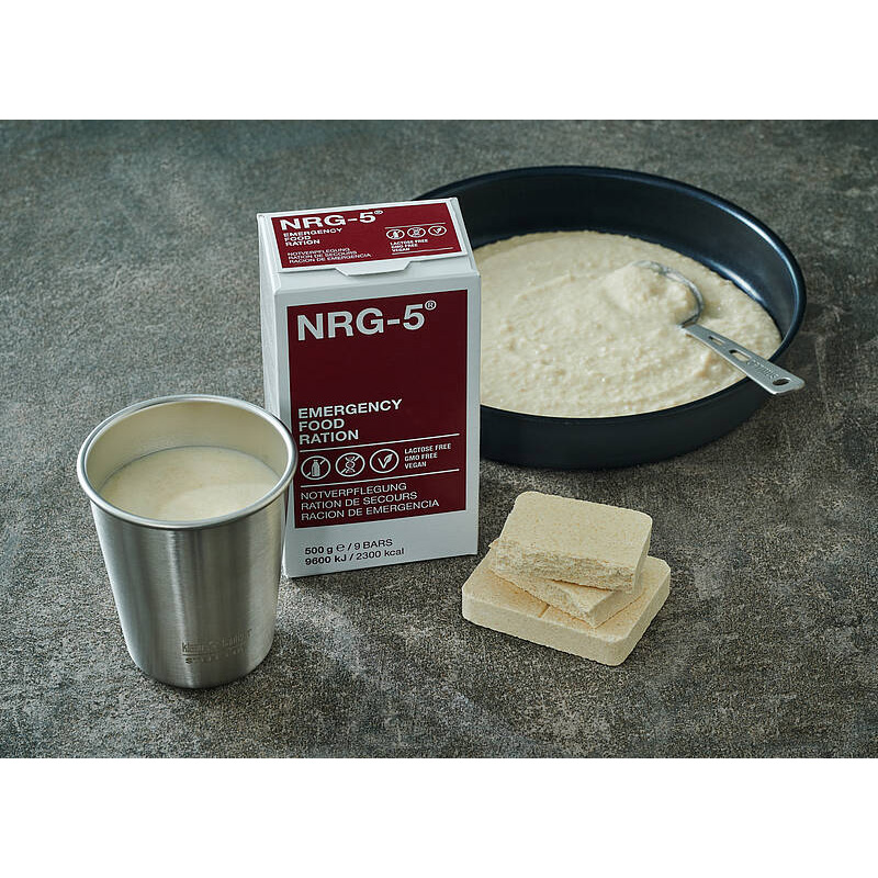 Notverpflegung NRG-5  20 Jahre haltbare Riegelkomprimate
