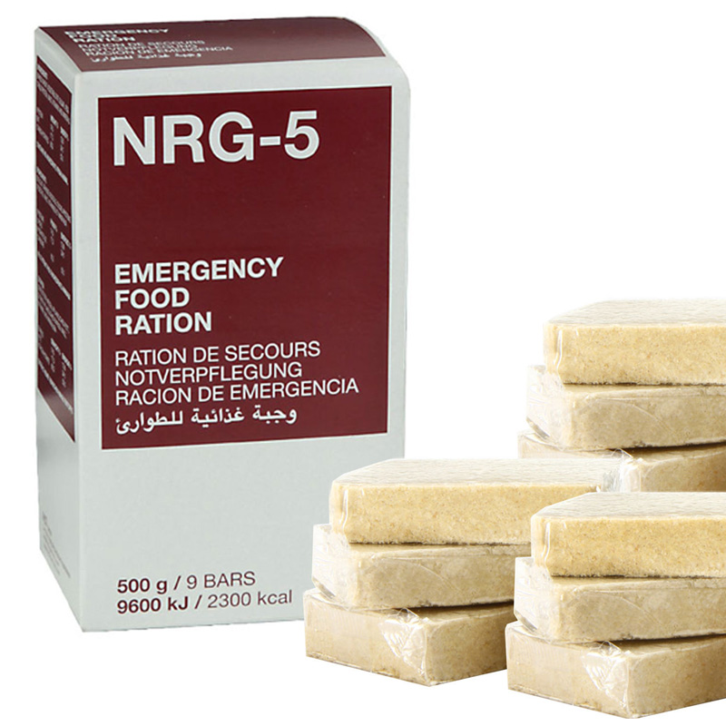 Notverpflegung NRG-5  20 Jahre haltbare Riegelkomprimate Bild 1