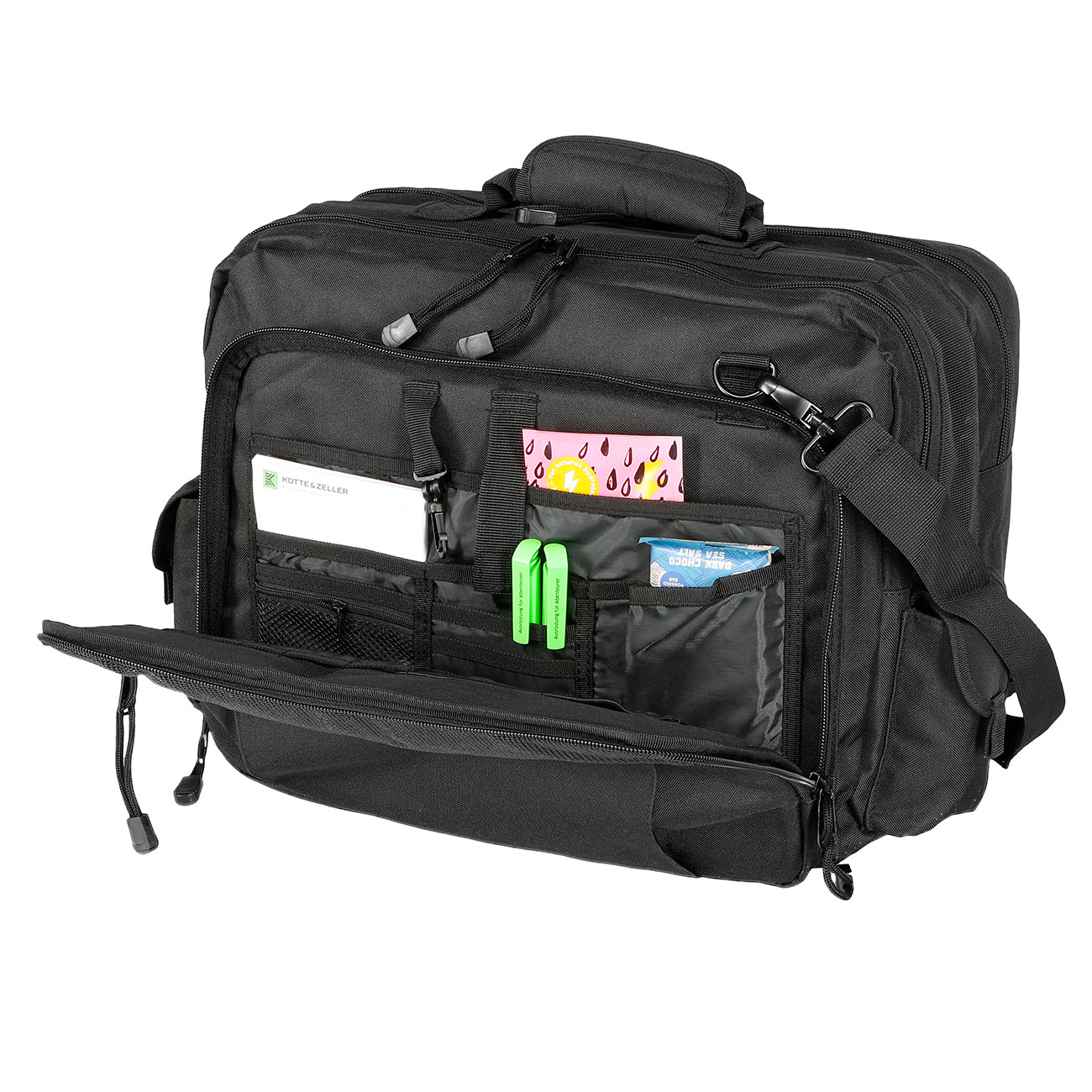 MIL-TEC  AVIATOR  Trage- oder  Rucksacktasche schwarz Bild 7