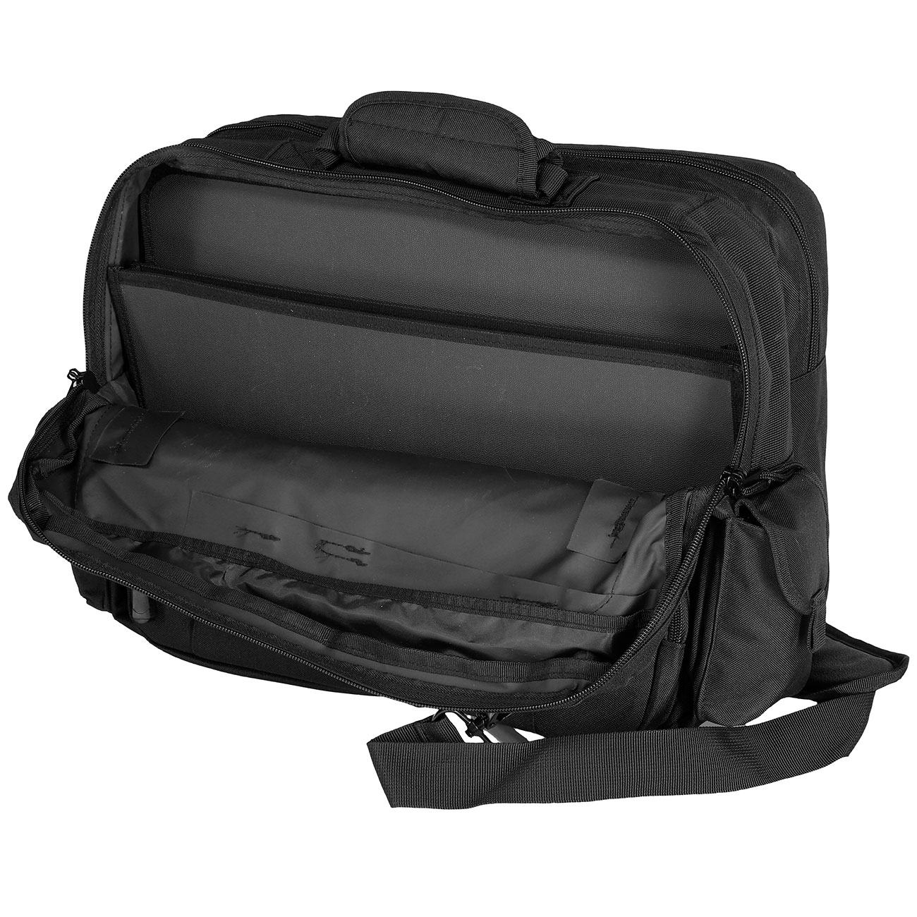 MIL-TEC  AVIATOR  Trage- oder  Rucksacktasche schwarz Bild 8