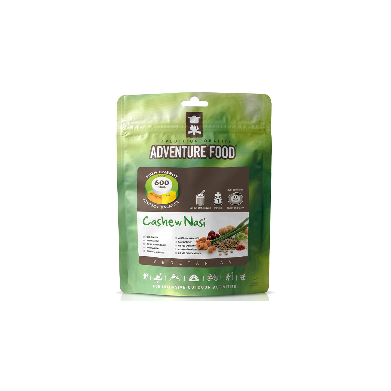 Adventure Food Nasi Cashew Reisgericht Einzelportion