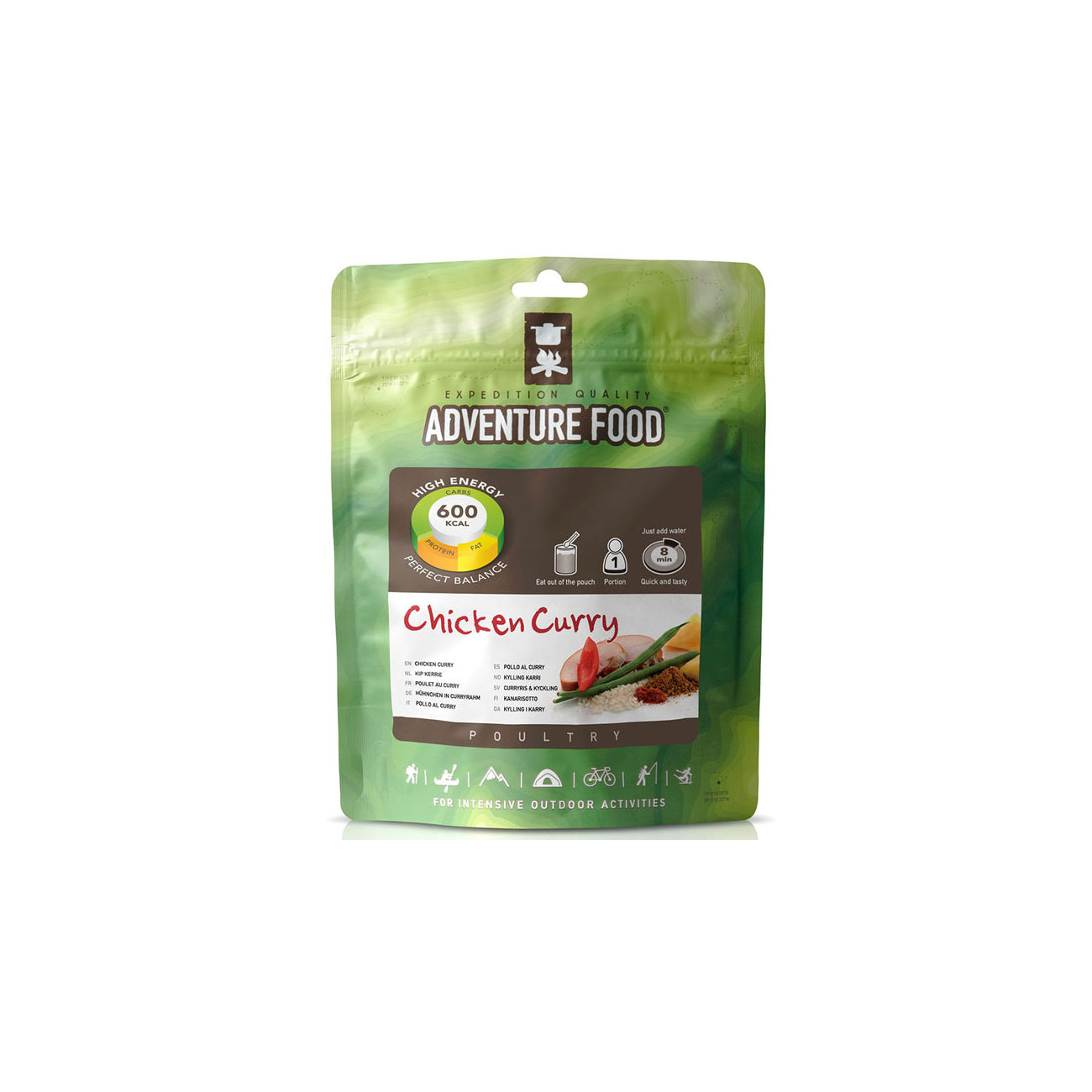 Adventure Food Hhnchen Curry Reisgericht Einzelportion