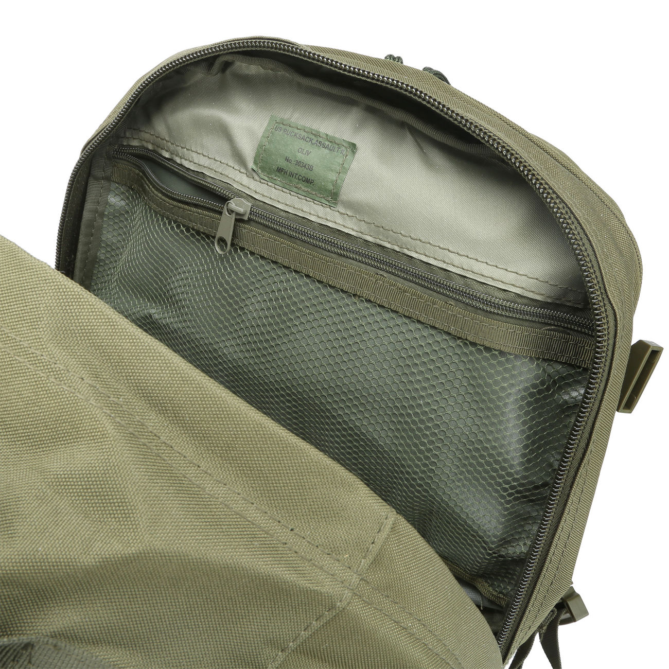 MFH Rucksack US Assault II oliv Bild 1