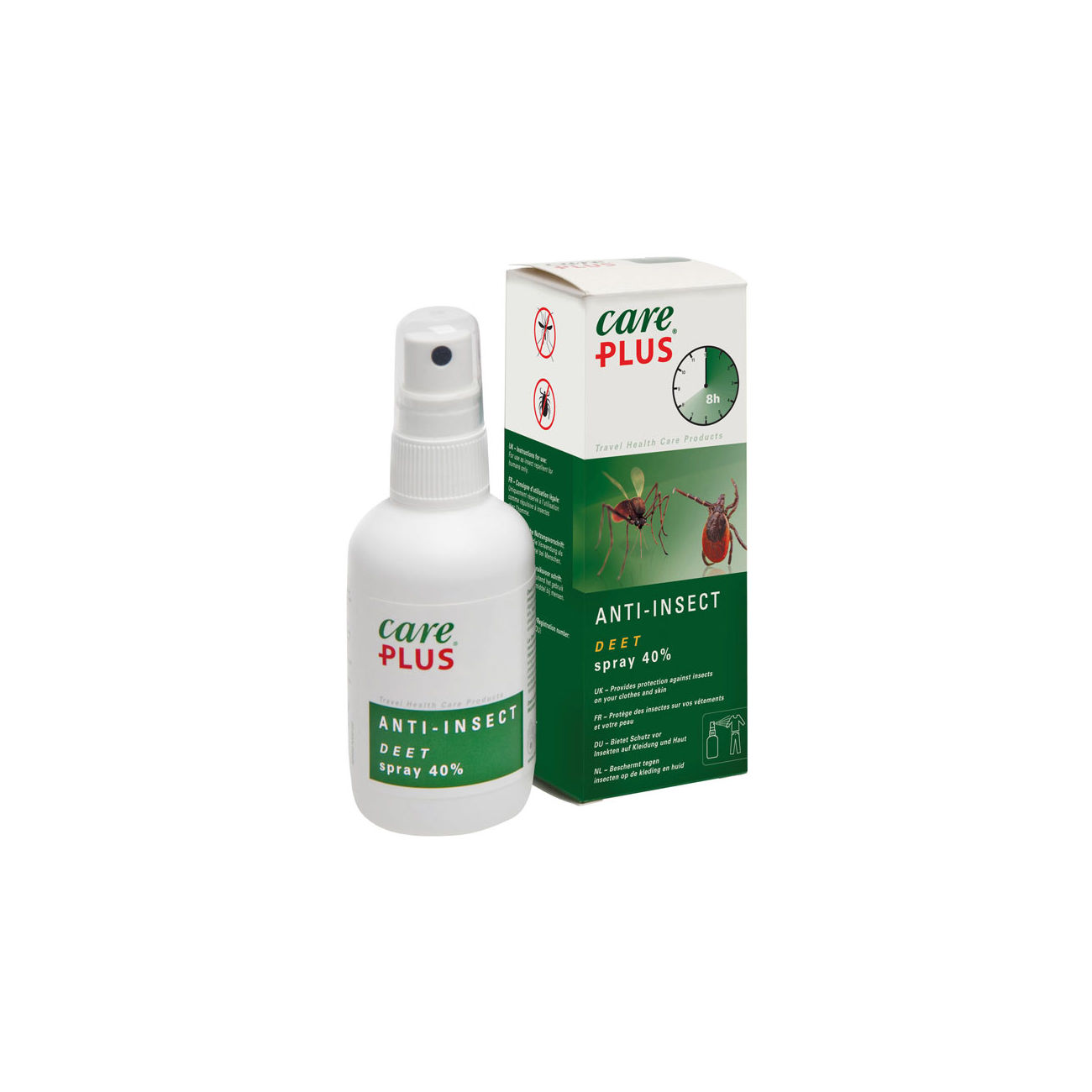 Care Plus Insektenspray Anti-Insect Deet 60 ml zur Abwehr von Insekten