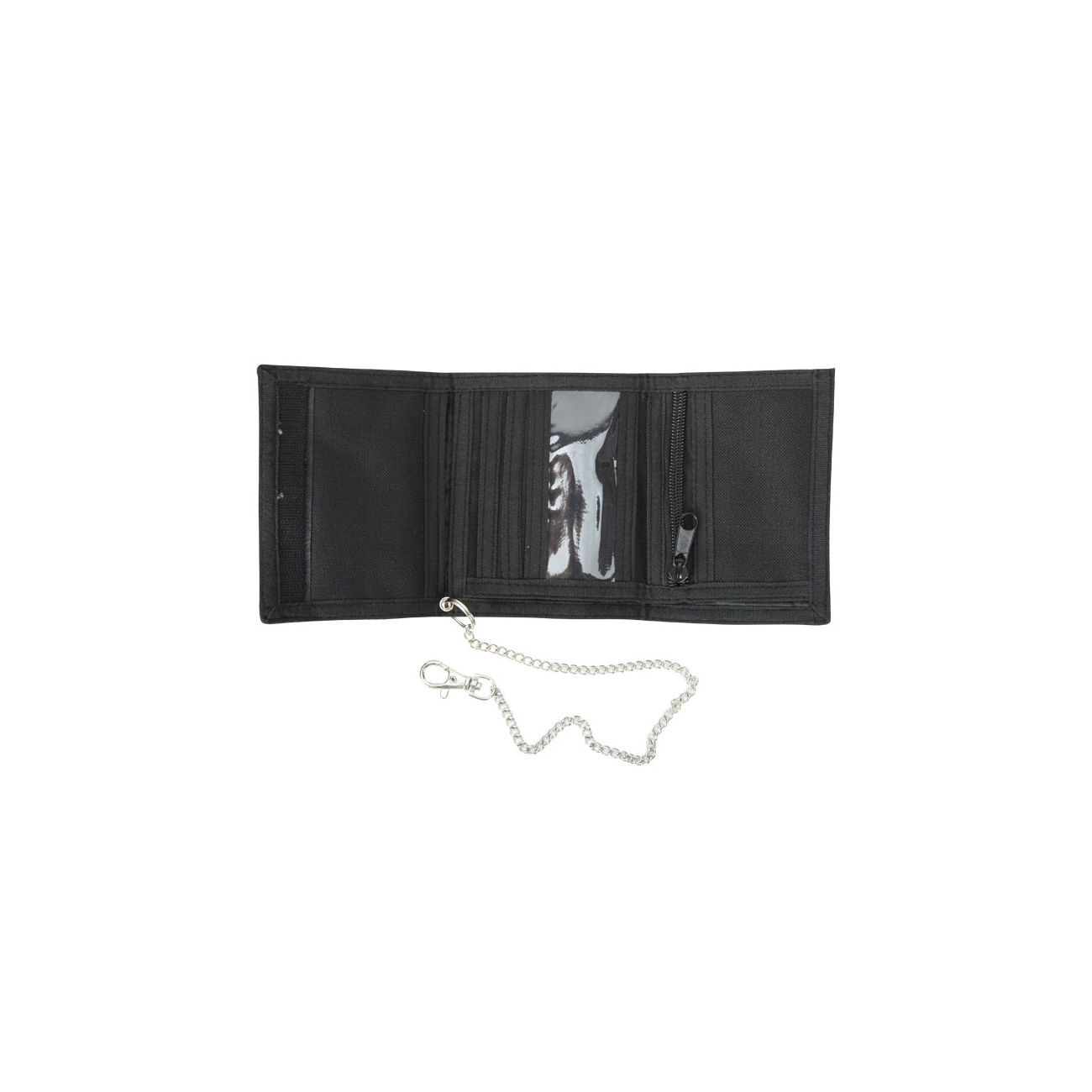 Mil-Tec Geldbrse mit Kette schwarz Bild 1