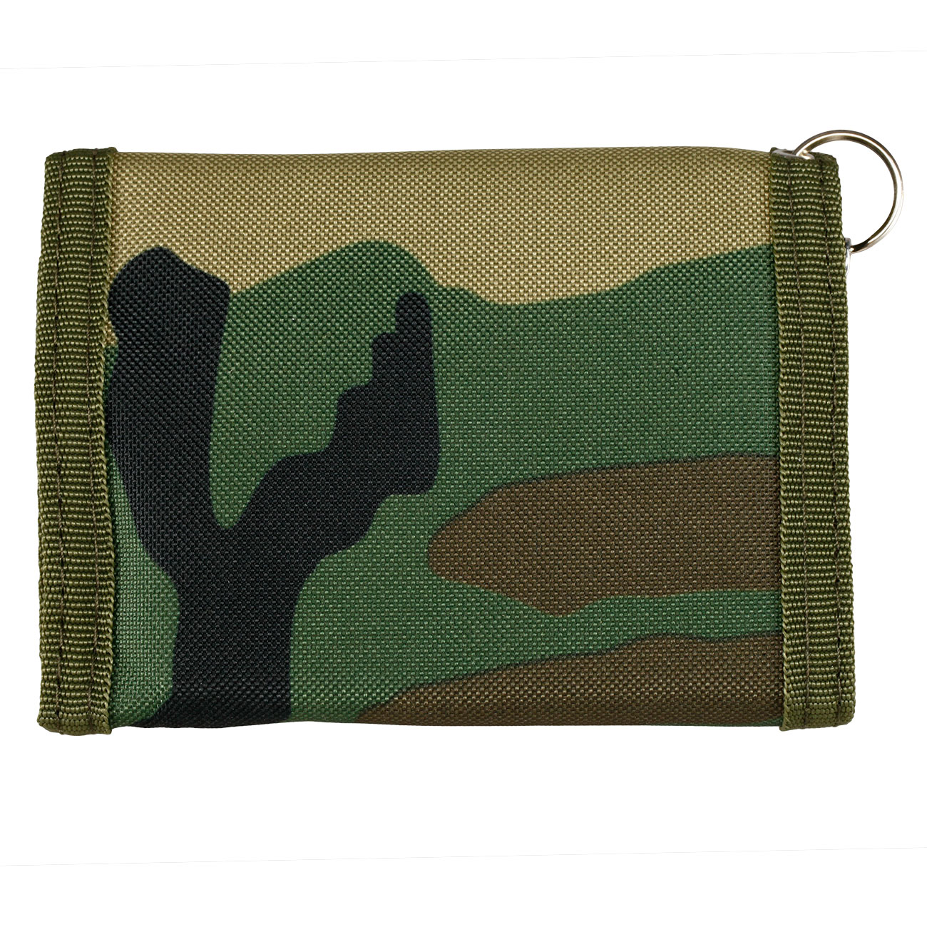 Mil-Tec Geldbrse mit Kette woodland Bild 4