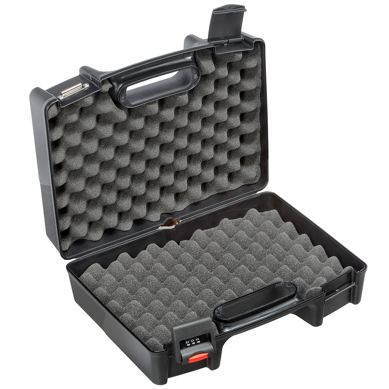 Madbull Pistolenkoffer 37,5 x 28 x 13 cm mit Zahlenschloss schwarz Bild 4