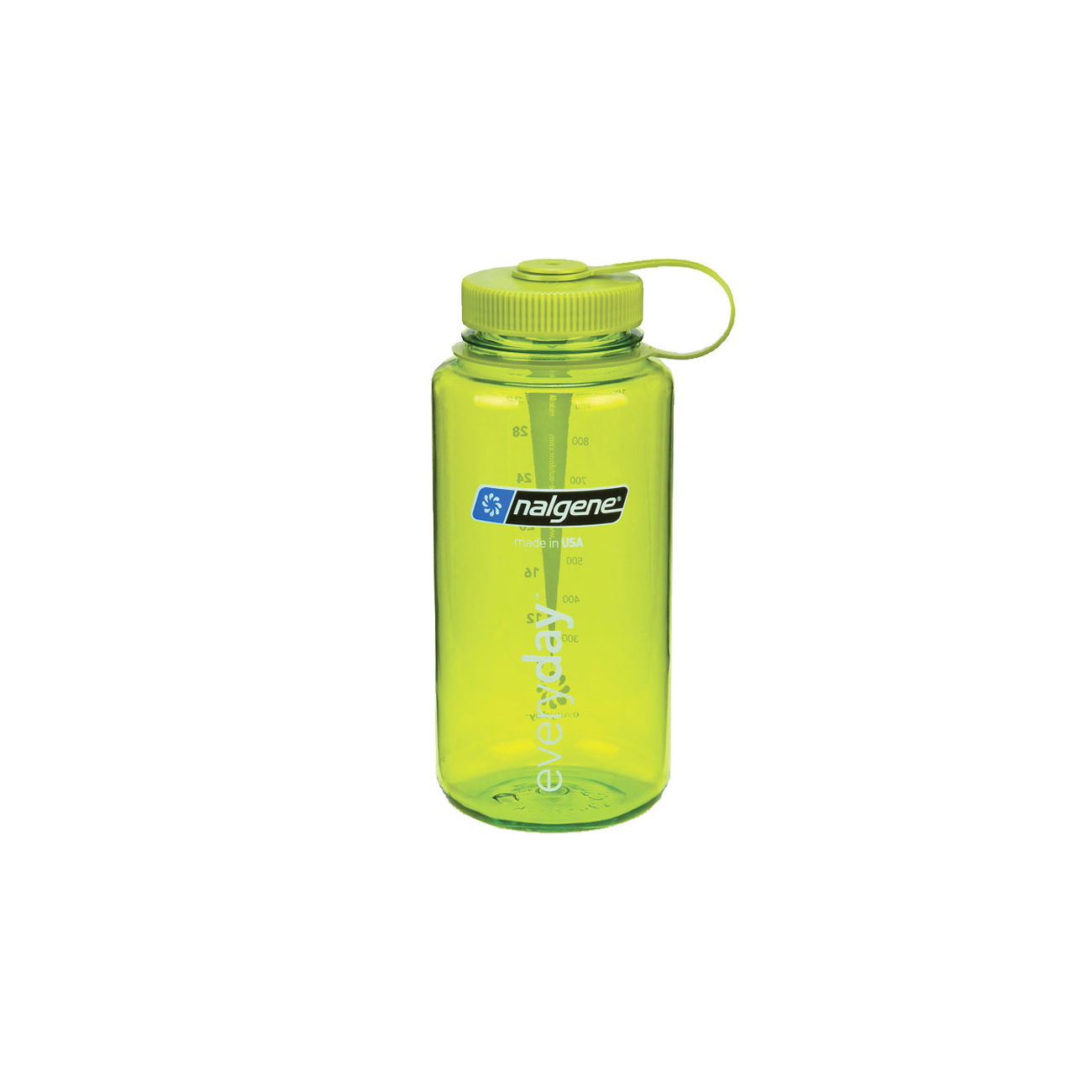 Nalgene Trinkflasche Everyday Weithals 1 Liter grün BPA-frei