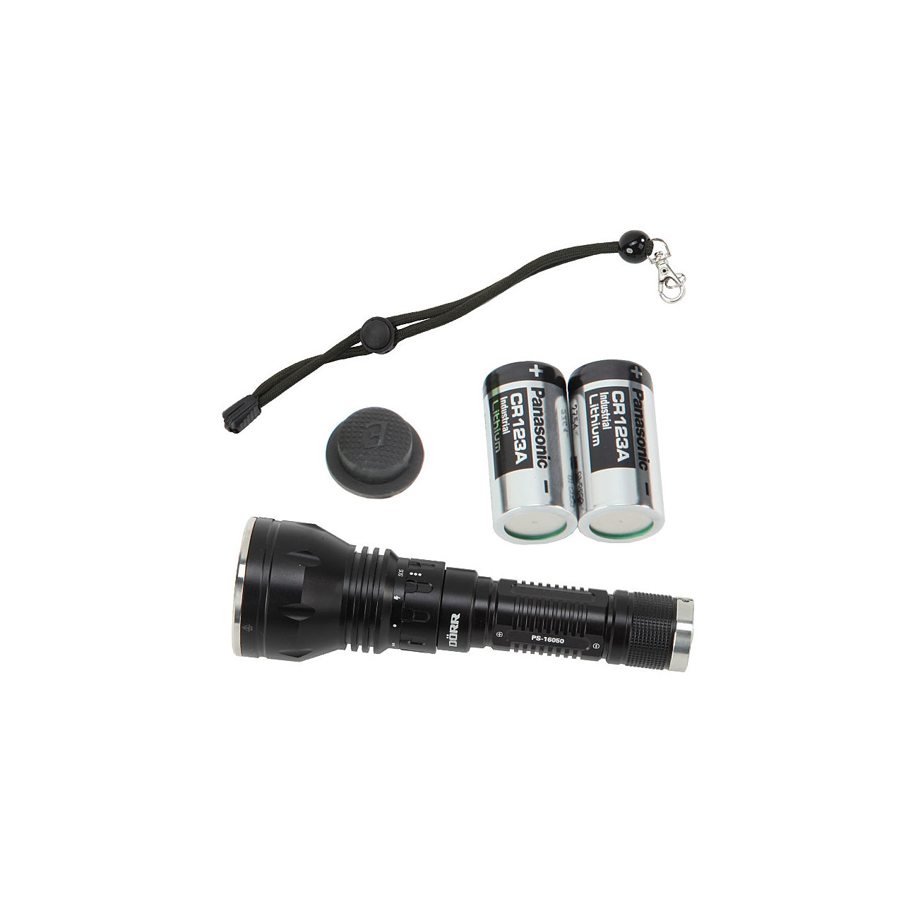 Ersatzteilset Drr LED-Taschenlampe Premium Steel PS-16050 500 Lumen schwarz Bild 3