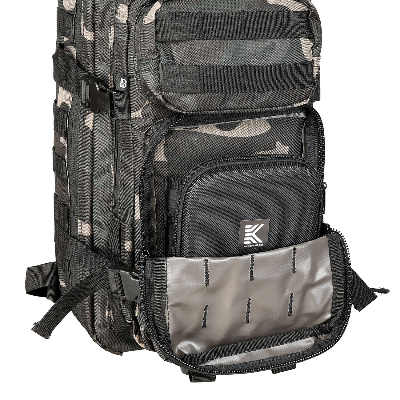 Brandit Rucksack Cooper medium 25 L darkcamo Bild 10